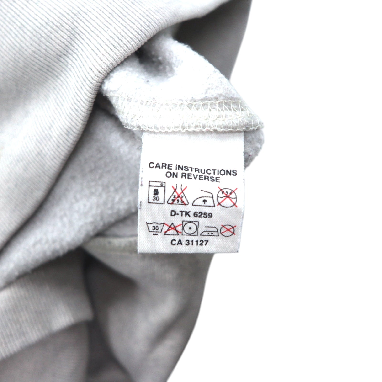 DKNY USA ( Donna Karan New York ) 90年代 プルオーバー パーカー L グレー コットン