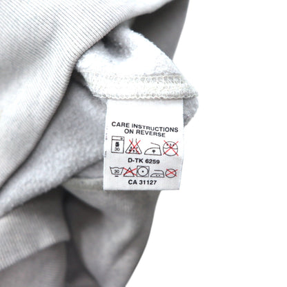 DKNY USA (Donna Karan New York) 90s Pullover Hoodie, L, Grey, Cotton