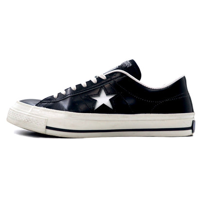 CONVERSE ワンスター ONE STAR J レザー スニーカー 26.5cm ブラック 日本製