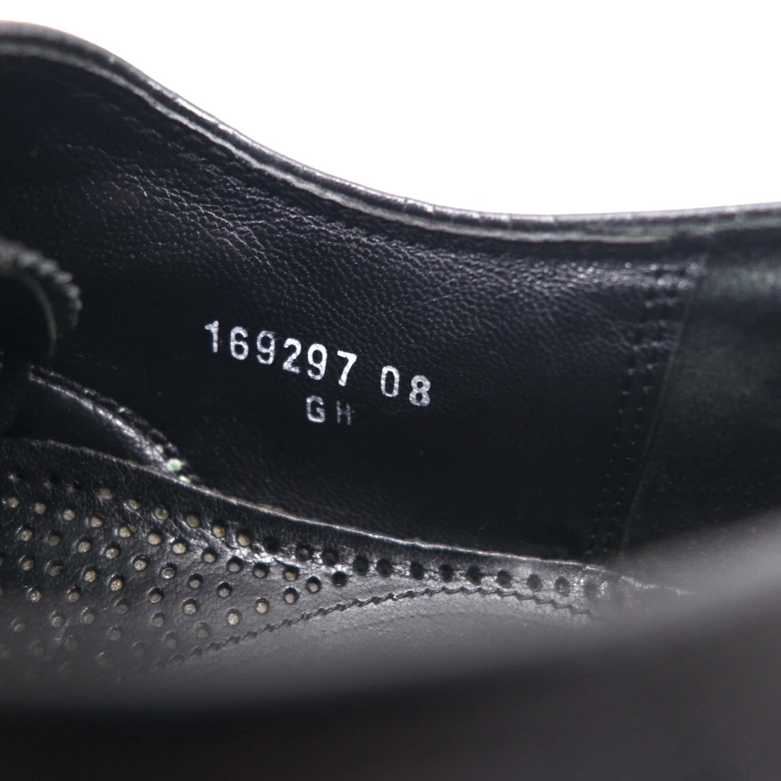 FLORSHEIM Wingtip Full Brogue Medallion Shoes 28.5cm Black Leather 17066-01