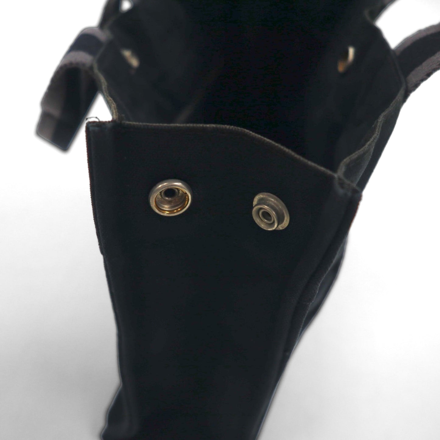 HERMES Foul Tote PM Tote Bag, Black Cotton Canvas, Made in France