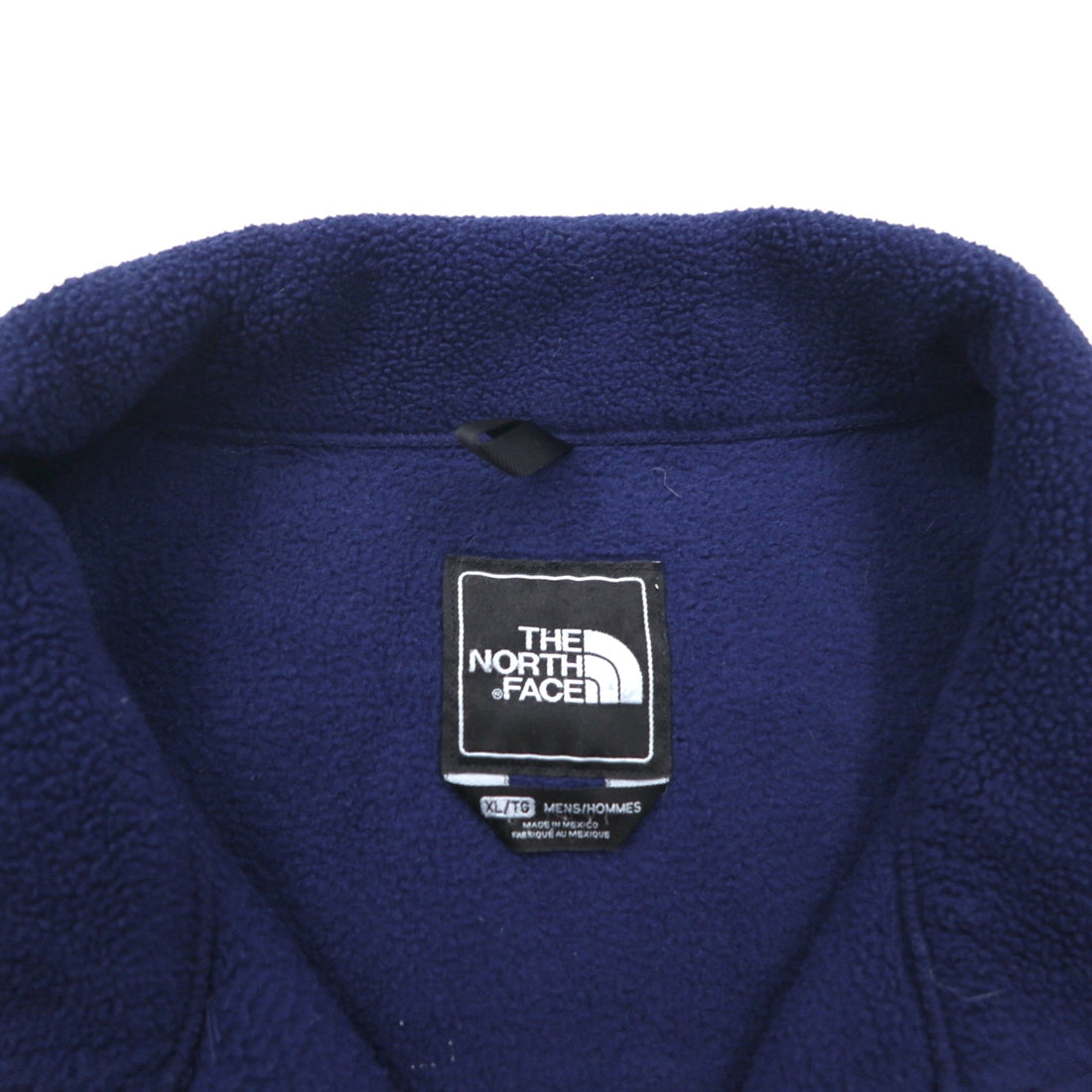 THE NORTH FACE Denali Jacket POLARTEC Fleece XL Navy Nylon Switching A193