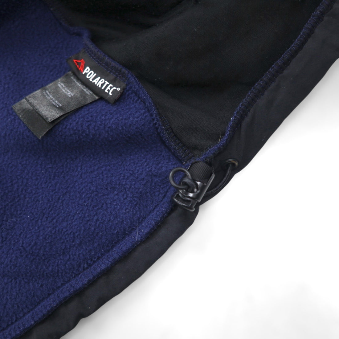 THE NORTH FACE Denali Jacket POLARTEC Fleece XL Navy Nylon Switching A193