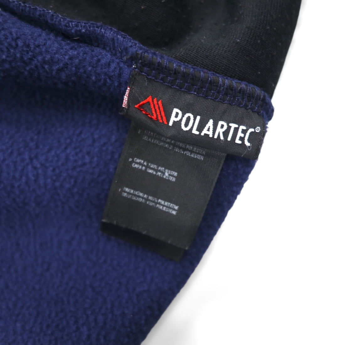 THE NORTH FACE Denali Jacket POLARTEC Fleece XL Navy Nylon Switching A193