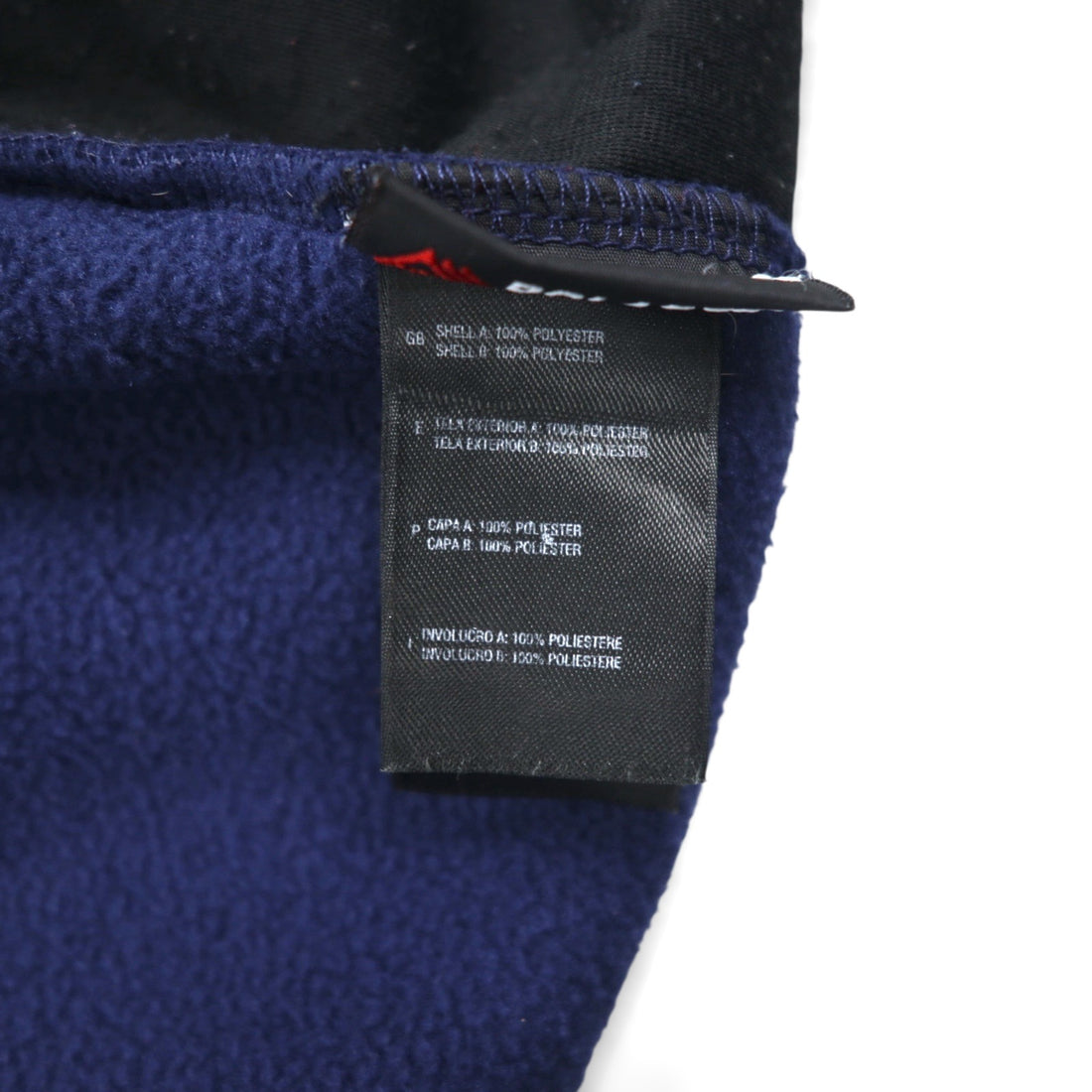 THE NORTH FACE Denali Jacket POLARTEC Fleece XL Navy Nylon Switching A193