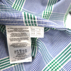 Brooks Brothers Regent Fit Oxford Button-Down Shirt, XL, Blue Check Cotton