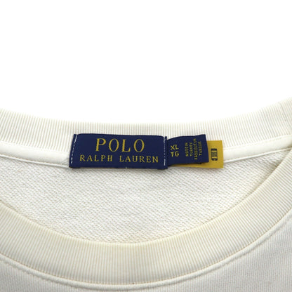 Polo Ralph Lauren スウェット トレーナー XL ホワイト 刺繍 スモールポニー