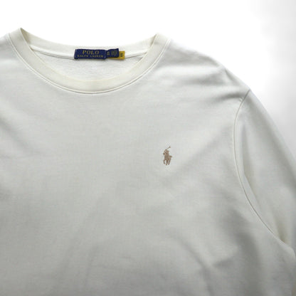 Polo Ralph Lauren スウェット トレーナー XL ホワイト 刺繍 スモールポニー