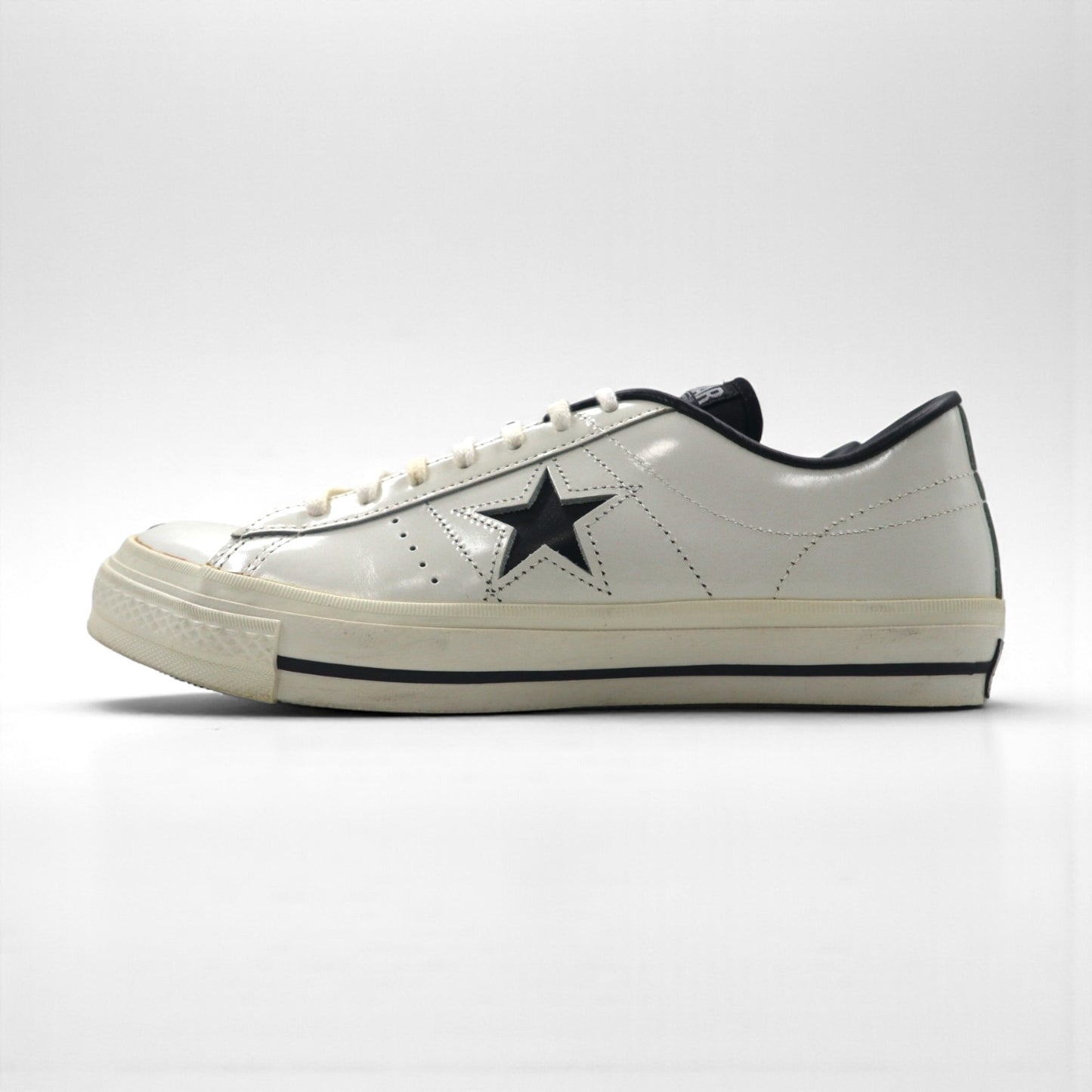 CONVERSE 日本製 ONE STAR J Leather ワンスター ローカットスニーカー 26.5cm ホワイト レザー