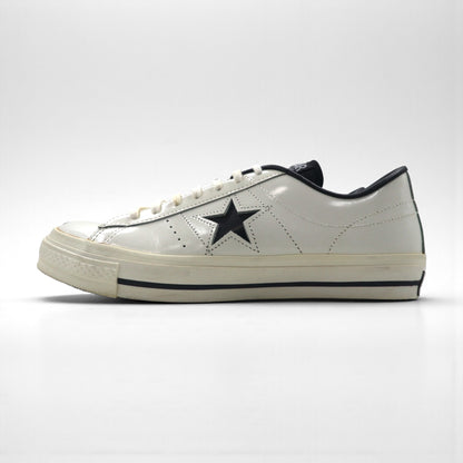 CONVERSE 日本製 ONE STAR J Leather ワンスター ローカットスニーカー 26.5cm ホワイト レザー
