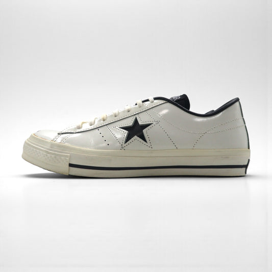 CONVERSE 日本製 ONE STAR J Leather ワンスター ローカットスニーカー 26.5cm ホワイト レザー