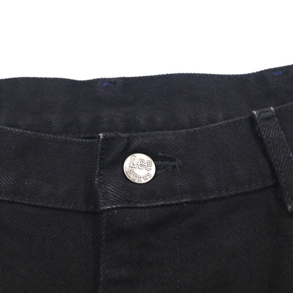 Lee RIDERS 90s USA Made Relaxed Fit Tapered Denim Pants, Size XL, Black, Zipper Fly, Leather Patch, 208-5508, Deadstock, Unused