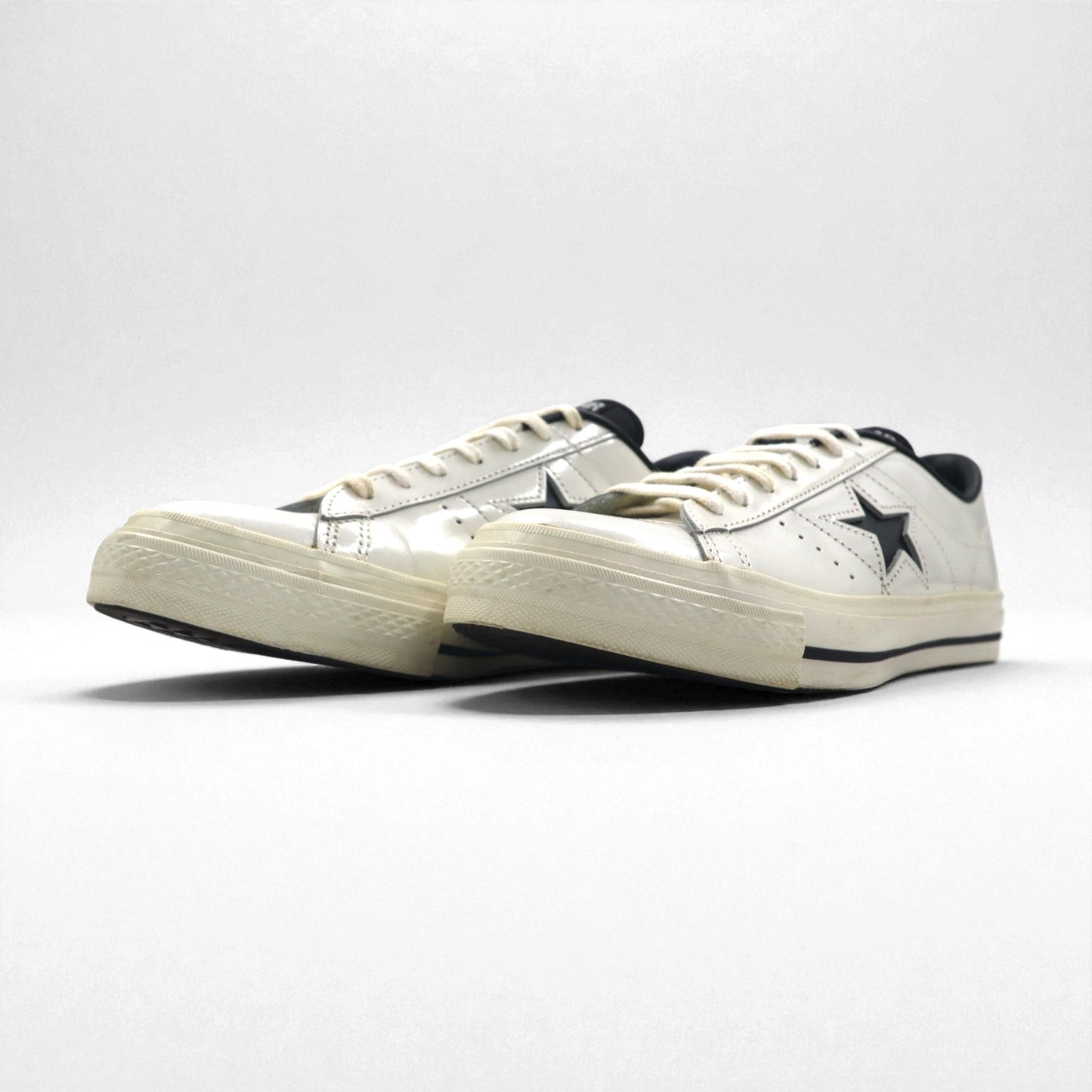 CONVERSE 日本製 ONE STAR J Leather ワンスター ローカットスニーカー 26.5cm ホワイト レザー