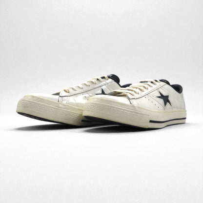 CONVERSE 日本製 ONE STAR J Leather ワンスター ローカットスニーカー 26.5cm ホワイト レザー