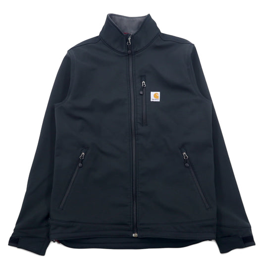 carhartt ソフトシェルジャケット M グレー ナイロン フリースライナー RAIN DEFENDER 防水 Crowley Jacket 102199