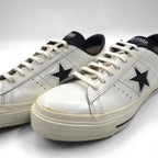 CONVERSE 日本製 ONE STAR J Leather ワンスター ローカットスニーカー 26.5cm ホワイト レザー