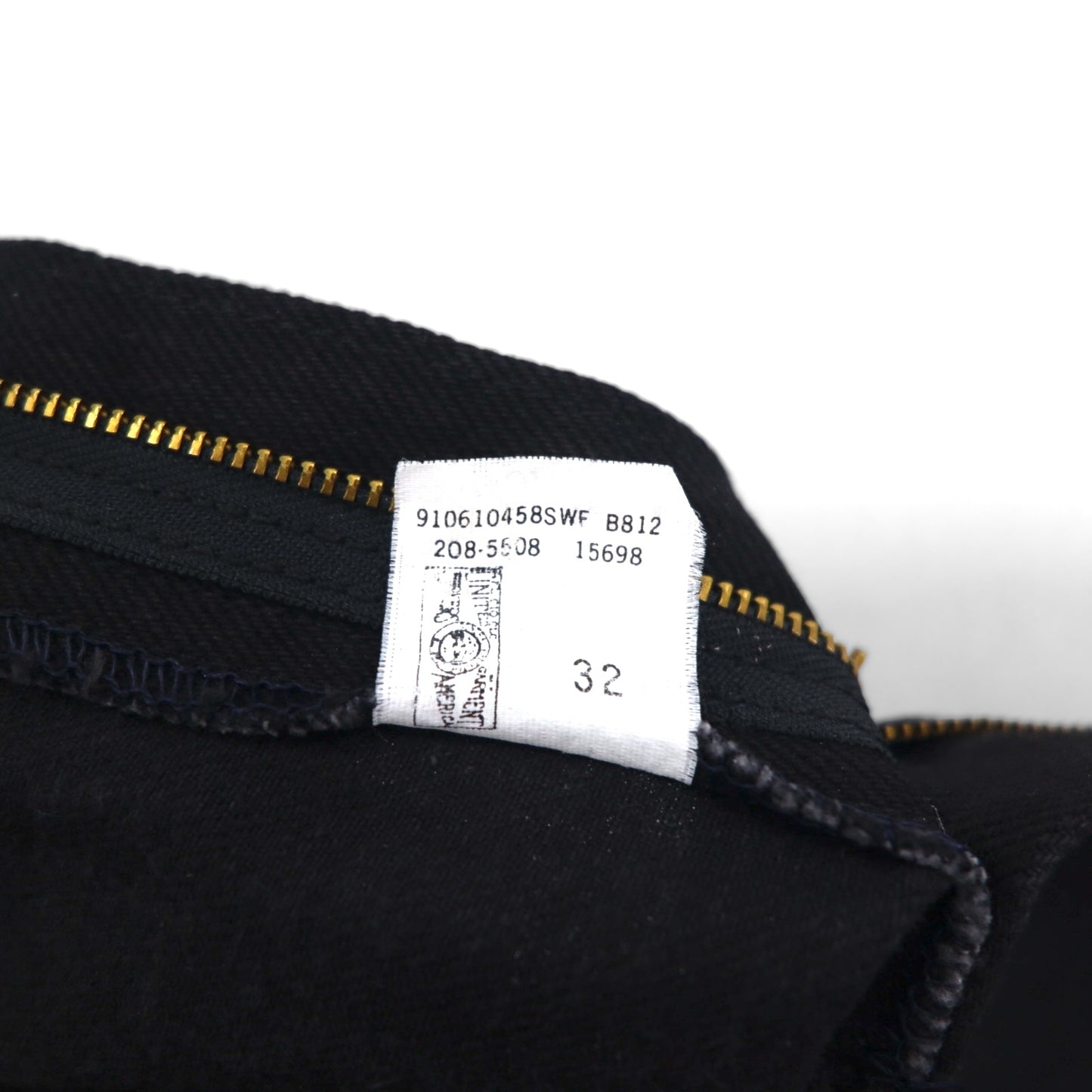 Lee RIDERS 90s USA Made Relaxed Fit Tapered Denim Pants, Size XL, Black, Zipper Fly, Leather Patch, 208-5508, Deadstock, Unused