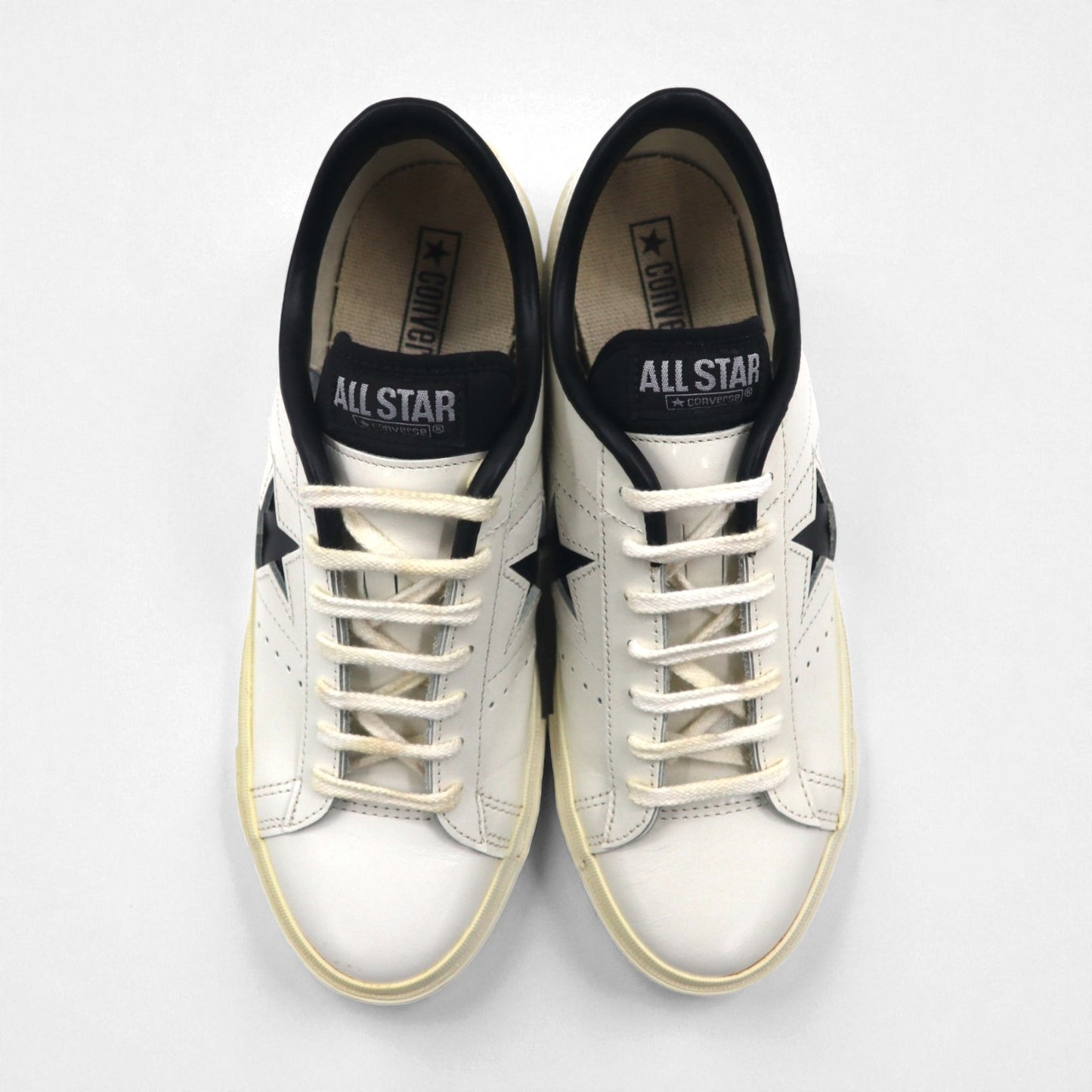 CONVERSE 日本製 ONE STAR J Leather ワンスター ローカットスニーカー 26.5cm ホワイト レザー