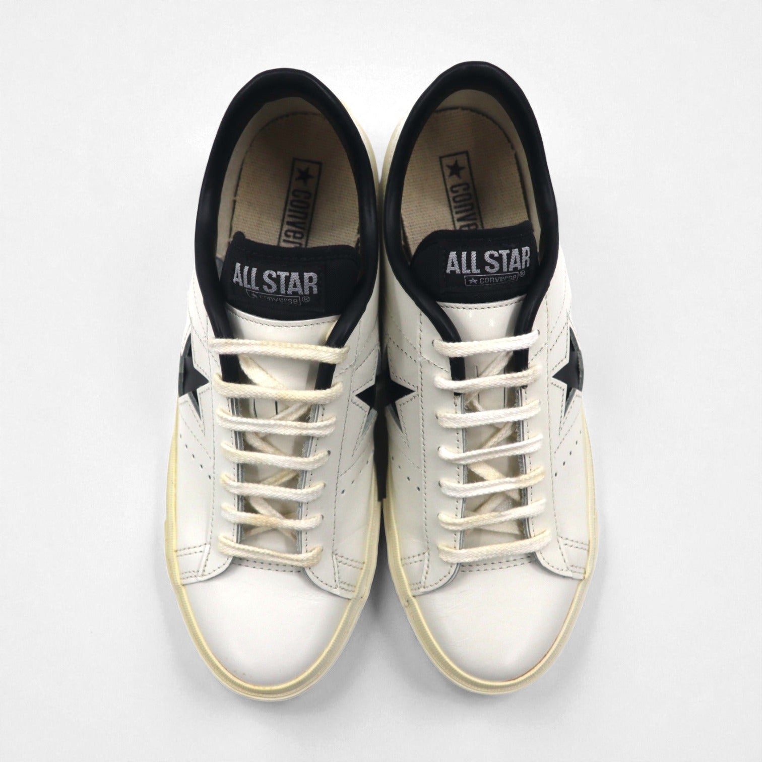 CONVERSE 日本製 ONE STAR J Leather ワンスター ローカットスニーカー 26.5cm ホワイト レザー