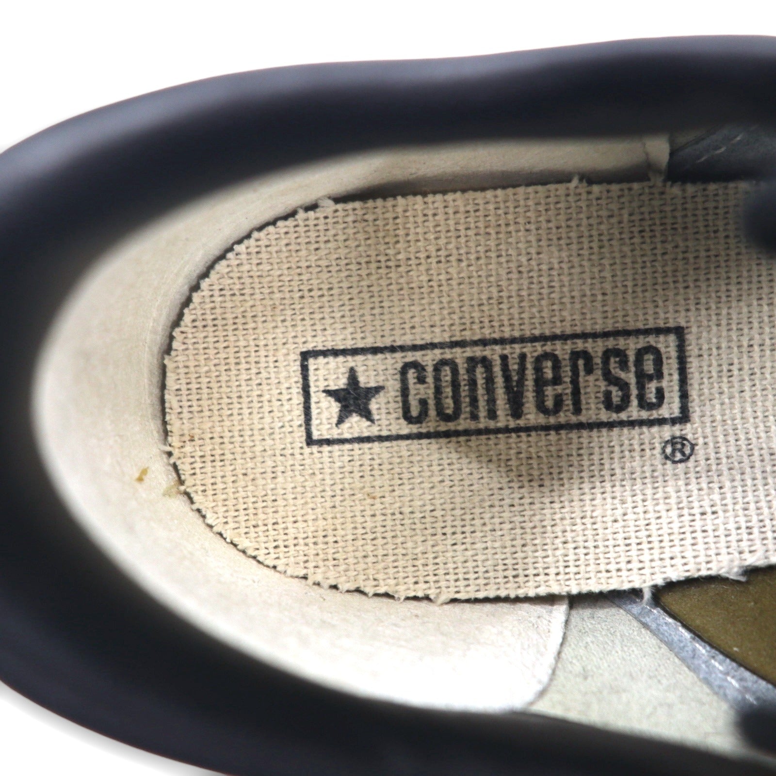 CONVERSE 日本製 ONE STAR J Leather ワンスター ローカットスニーカー 26.5cm ホワイト レザー