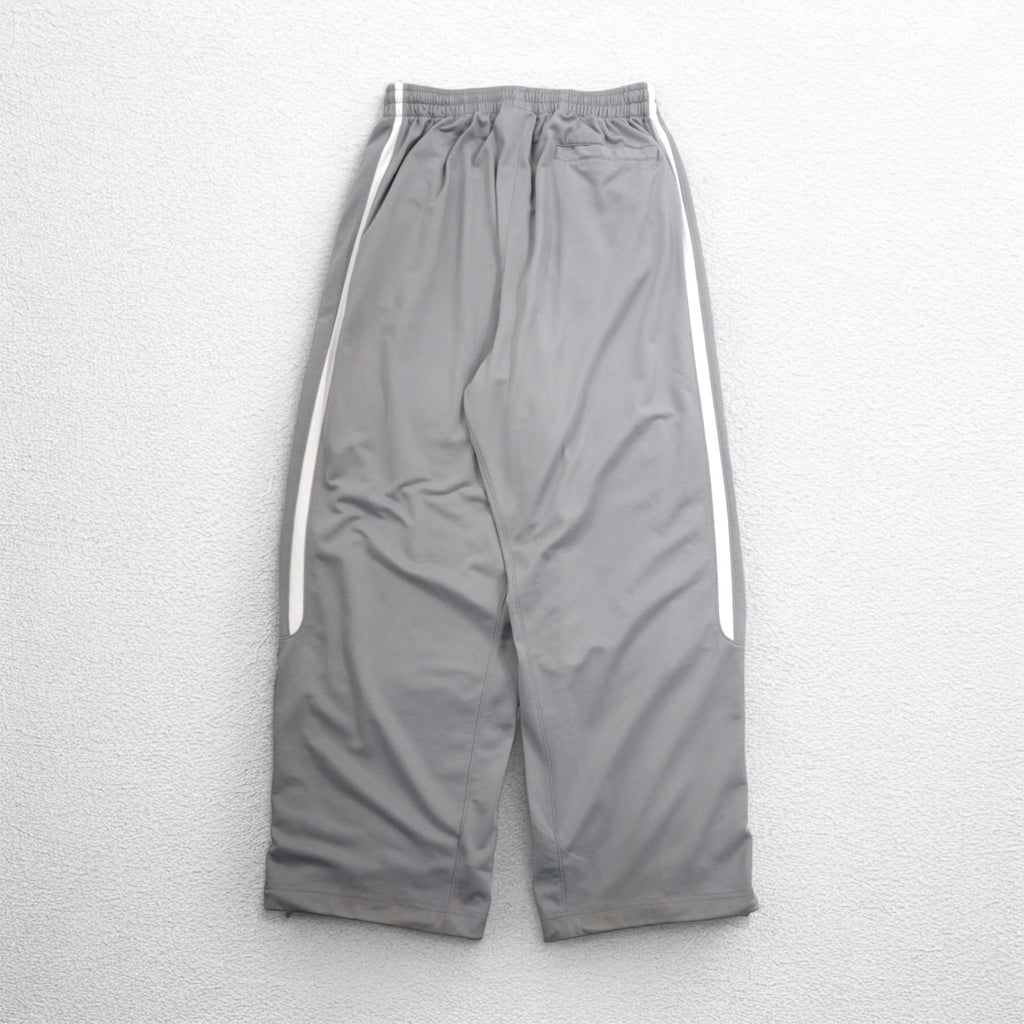 JORDAN BRAND (NIKE) Sideline Wide Track Pants Jersey 2XL Gray Polyester 404314-075