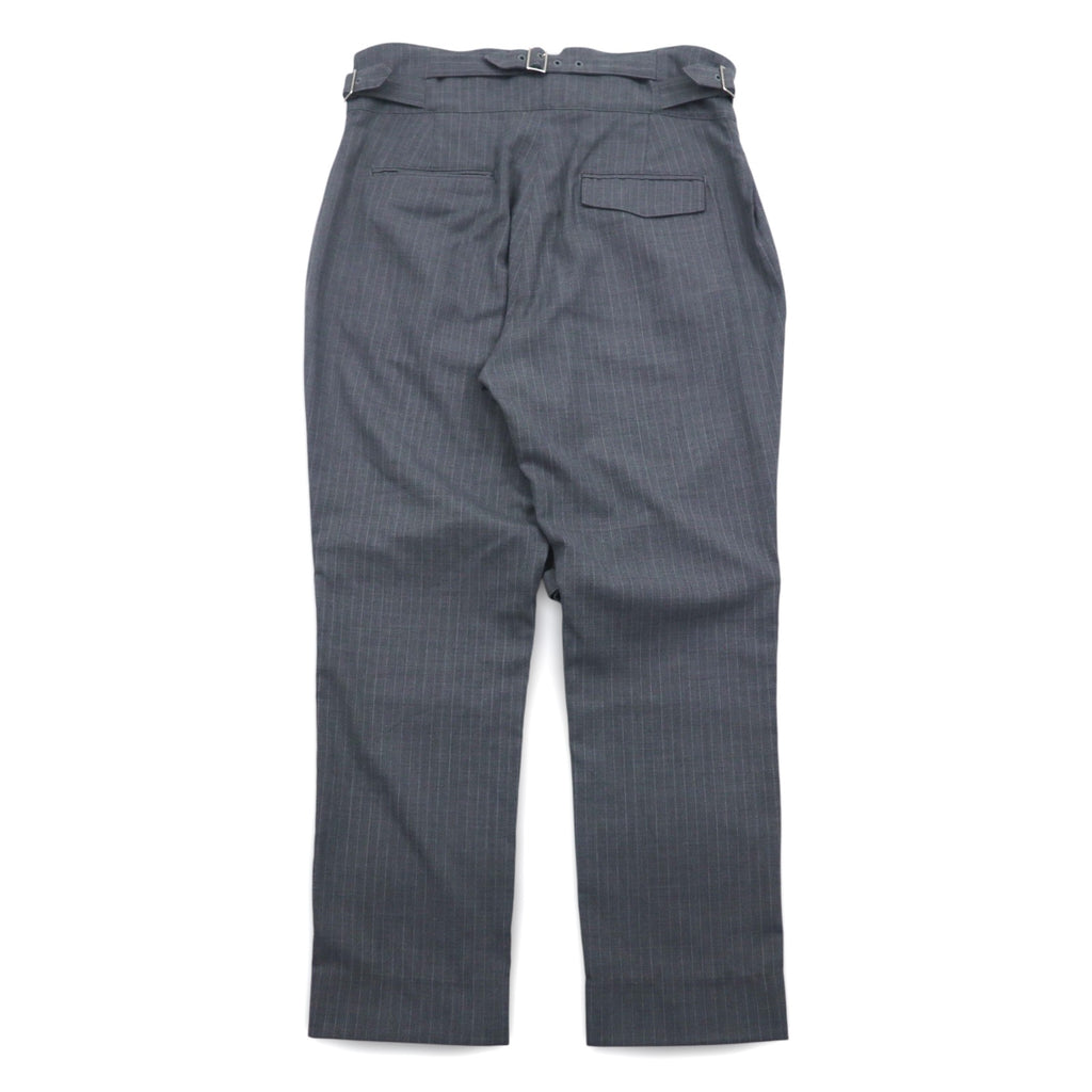 Blackweirdos ボンテージ スラックス パンツ XL グレー  Deformed Bondage pants 日本製