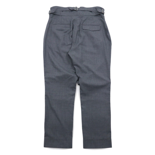 Blackweirdos ボンテージ スラックス パンツ XL グレー  Deformed Bondage pants 日本製