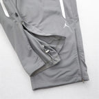 JORDAN BRAND (NIKE) Sideline Wide Track Pants Jersey 2XL Gray Polyester 404314-075
