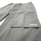 adidas 00年代 ダブルニー ダック  ワークパンツ O グレー コットン 3ストライプス
