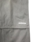 adidas 00年代 ダブルニー ダック  ワークパンツ O グレー コットン 3ストライプス