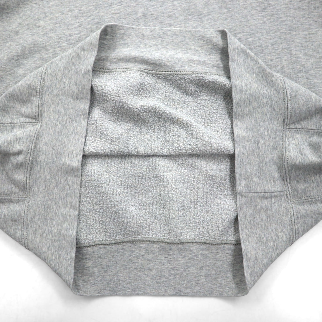 Polo by Ralph Lauren 90s Crew Neck Sweatshirt, XL, Gray, Solid Color, Small Pony Embroidery