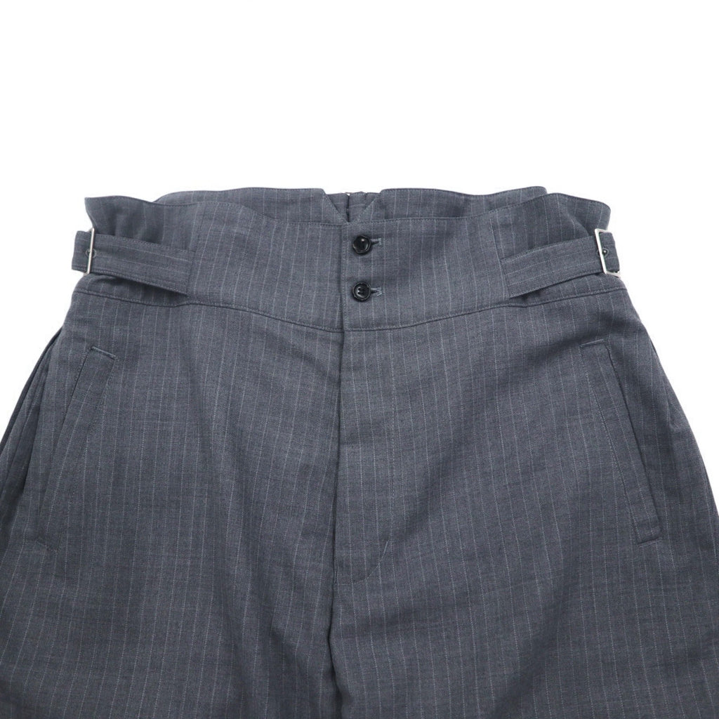 Blackweirdos ボンテージ スラックス パンツ XL グレー  Deformed Bondage pants 日本製
