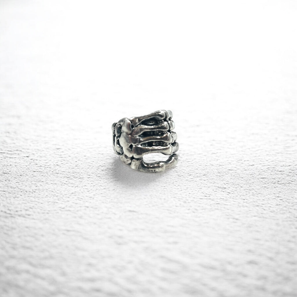 Vintage Silver Bone Ring ボーンハンド リング 指輪 17号 シルバー 925 スケルトン ゴシック パンク ロック