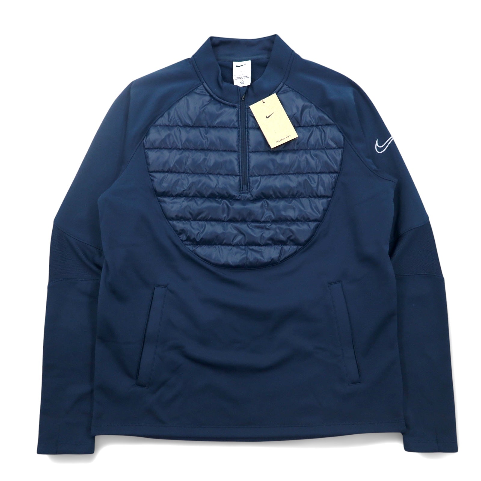 NIKE Academy Drill Top Winter Warrior Piste XL Navy Padded Therma-FIT DC9169-454 Unused