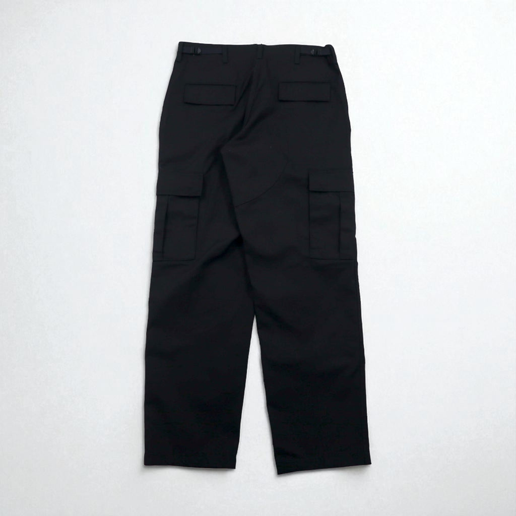US ARMY Combat Trousers, Ripstop Cargo Pants, Size M, Black, Military Style, 8415-01-084-1713