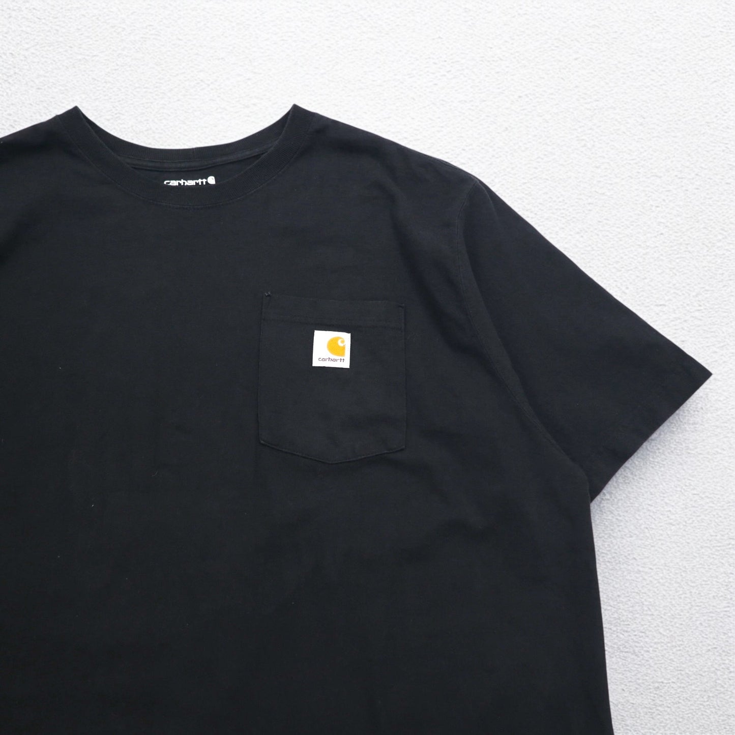 carhartt ルーズフィット ポケット Tシャツ ポケTee XL LOOSE FIT ブラック コットン ホンジュラス製
