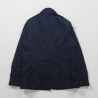 Polo Ralph Lauren ミリタリー M-65 フィールドジャケット M ネイビー ドローコード フード収納 ダブルジップ