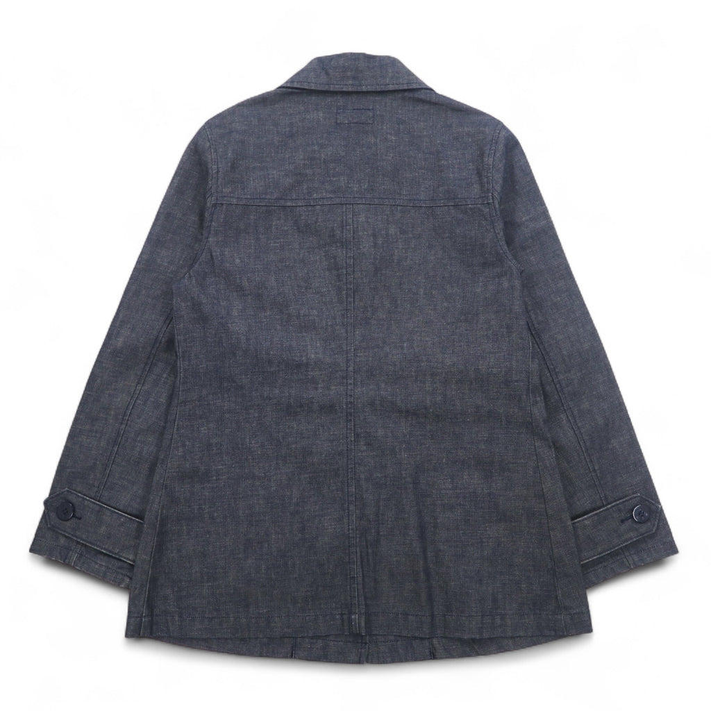 POLO JEANS CO. RALPH LAUREN 90s Denim Marine Coat Coverall L Indigo Blue