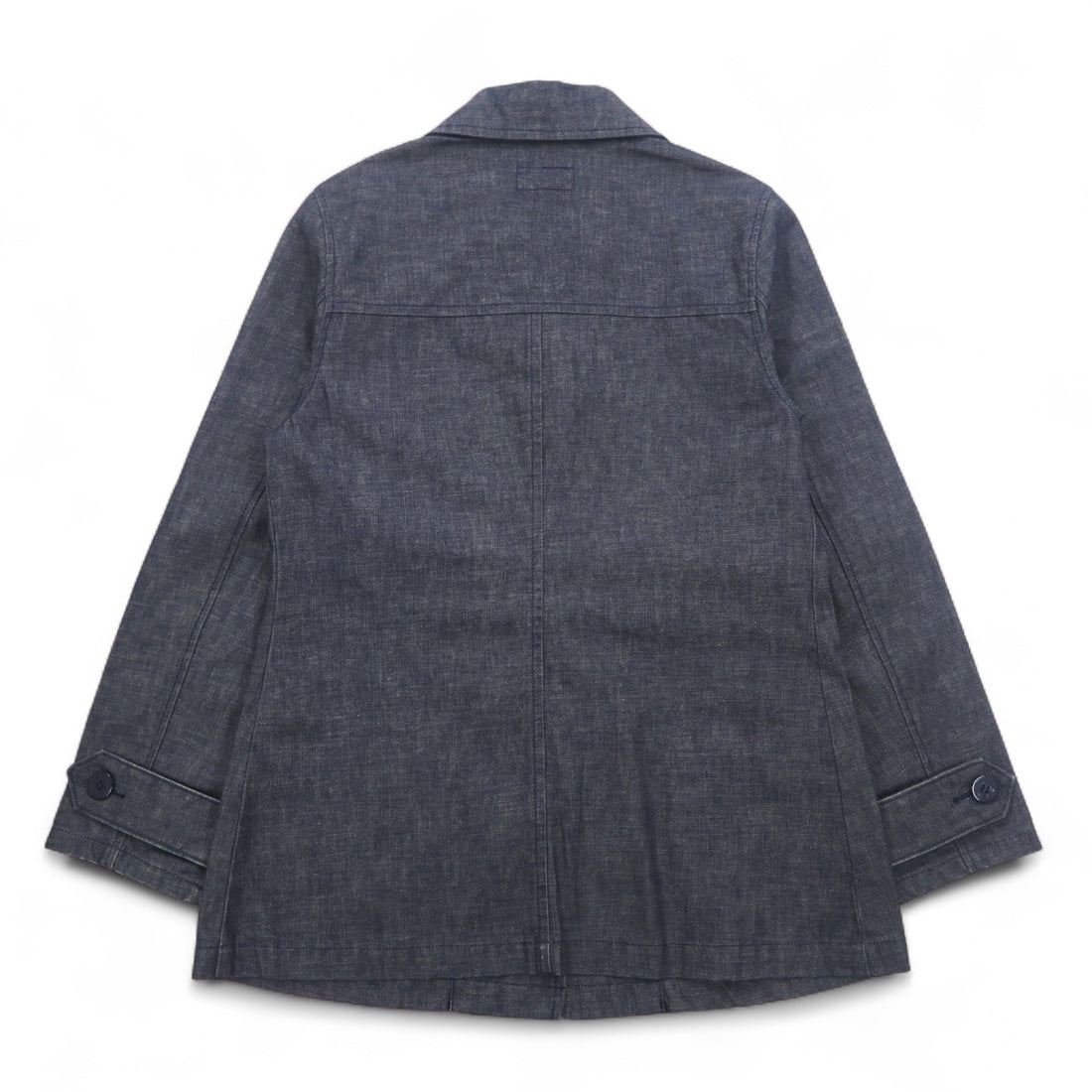 POLO JEANS CO. RALPH LAUREN 90s Denim Marine Coat Coverall L Indigo Blue