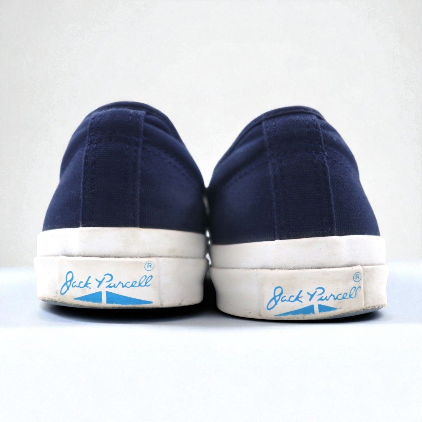 CONVERSE ジャックパーセル JACK PURCELL スニーカー 27cm ネイビー キャンバス 1CJ801