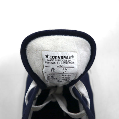 CONVERSE ジャックパーセル JACK PURCELL スニーカー 27cm ネイビー キャンバス 1CJ801