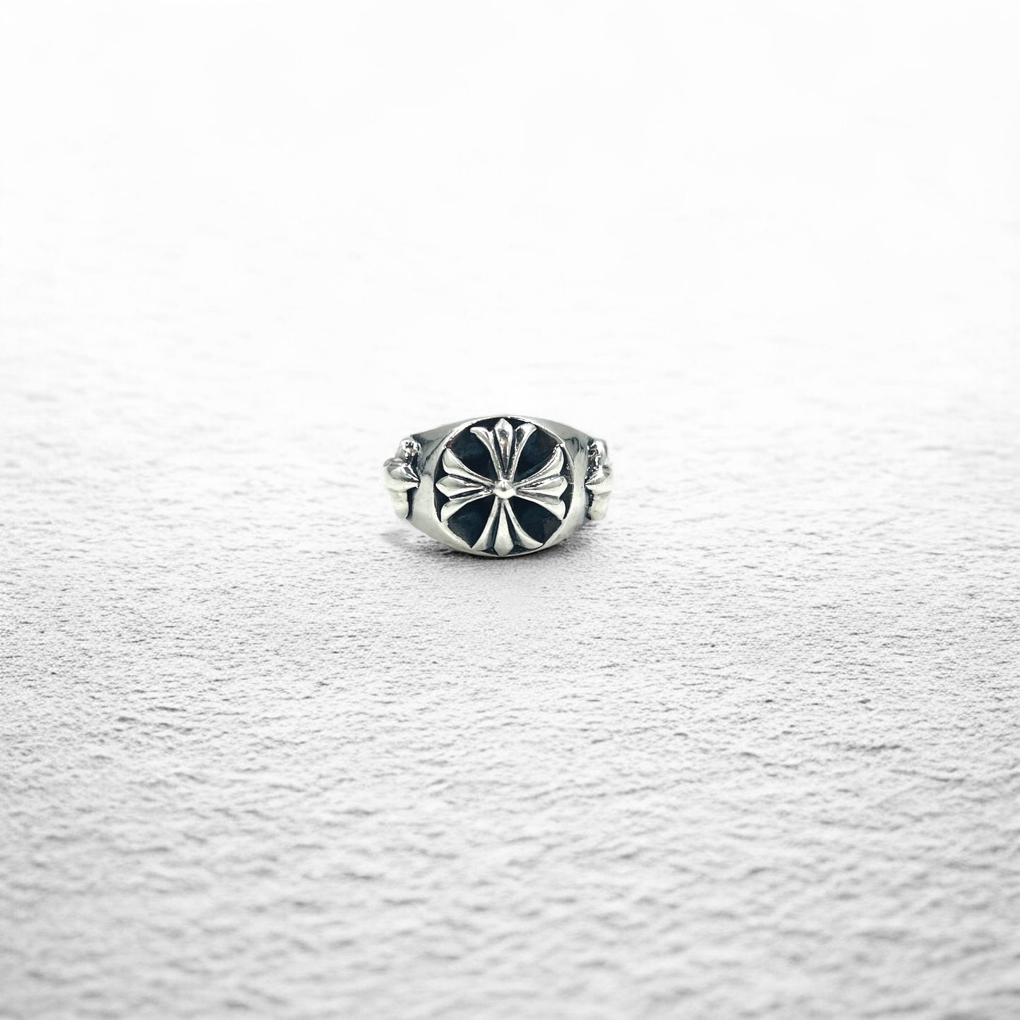 Vintage Cross Ring フレア クロス リング 指輪 23号 シルバー 925 ゴシック パンク ロック