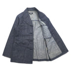 POLO JEANS CO. RALPH LAUREN 90s Denim Marine Coat Coverall L Indigo Blue