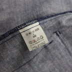 POLO JEANS CO. RALPH LAUREN 90s Denim Marine Coat Coverall L Indigo Blue