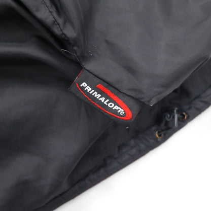 THE NORTH FACE プリマロフト PRIMALOFT 中綿 ジャケット フーディー L グレー ボルドー バイカラー ナイロン