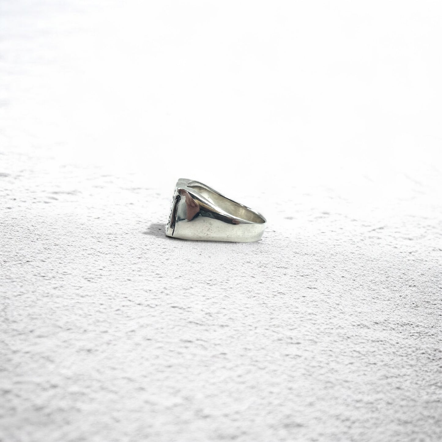Vintage Silver Emblem Ring 騎士団 クロス シールド エンブレム リング 指輪 20号 シルバー 925 ゴシック