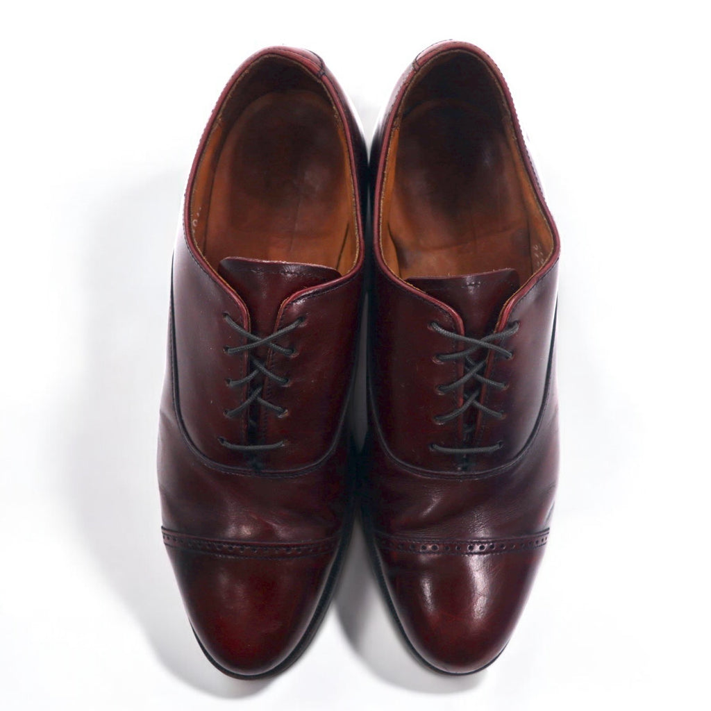 BOSTONIAN USA made straight tip dress shoes 26cm Bordeaux leather 26248