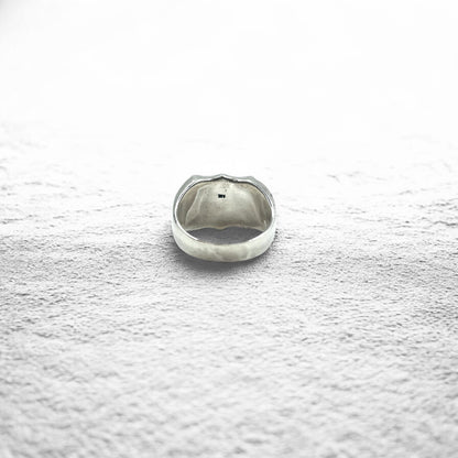 Vintage Silver Emblem Ring 騎士団 クロス シールド エンブレム リング 指輪 20号 シルバー 925 ゴシック