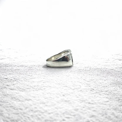 Vintage Silver Emblem Ring 騎士団 クロス シールド エンブレム リング 指輪 20号 シルバー 925 ゴシック