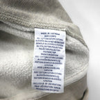 Polo Ralph Lauren Reverse Weave Zip Hoodie, Large, Gray Embroidery, Small Pony, Thermal Lining, Front Pocket